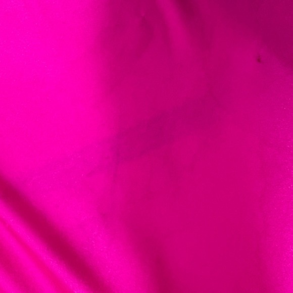 Terani Couture 231P0074 Fuchsia Pink Feather Trim Long Sleeve Gown Dress 6 - Picture 10 of 16